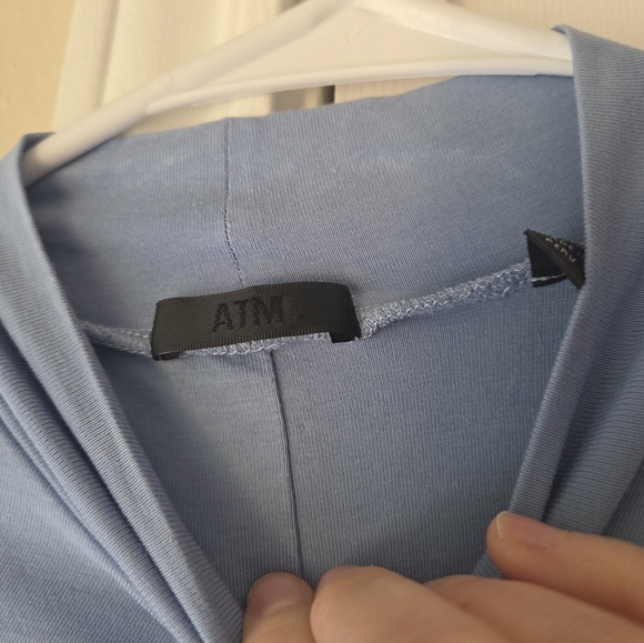 Anthony Thomas Melillo Bodycon Dress M Light Blue - Picture 3 of 10